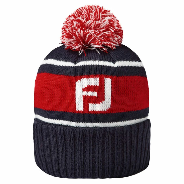 FootJoy FJ Pom Pom Golf Beanie 1 FootJoy FJ Pom Pom Golf Beanie