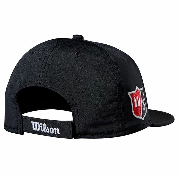 WilsonStaff Wilson Tour Flat Brim Golf Cap 2 WilsonStaff Wilson Tour Flat Brim Golf Cap - Image 2