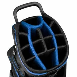 TaylorMade Tour Lite Golf Cart Bag -Putter Sales 2021tourlitecartbagblackwhiteblue4