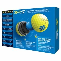 TaylorMade TP5 Golf Balls 5 TaylorMade TP5 Golf Balls -Putter Sales 2021tp5ballsyellow3