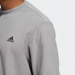 Adidas Core Crew Golf Sweater -Putter Sales Adidas AW22 Core Crew Pullover HN4552 SWADI330 Grey 3 Model 2