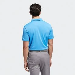 Adidas 2022 Drive Primegreen Golf Polo Shirt -Putter Sales Adidas AW22 Drive Primegreen Polo Shirt HM5357 SHADI671 M Pulse Blue Model 3