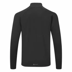 Adidas Statement 1/4 Zip Golf Sweater 8 Adidas Statement 1/4 Zip Golf Sweater -Putter Sales Adidas AW22 Fleece Quarter Zip Pullover HT1323 SWADI312 Black Back