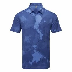 Adidas Flower Mesh Golf Polo Shirt