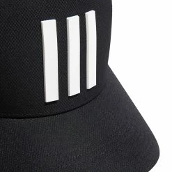 Adidas 3 Stripe Tour Golf Cap -Putter Sales Adidas Three Stripe Tour Cap Black 3
