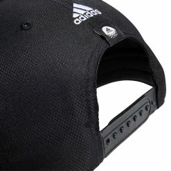 Adidas 3 Stripe Tour Golf Cap -Putter Sales Adidas Three Stripe Tour Cap Black 4