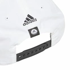 Adidas 3 Stripe Tour Golf Cap -Putter Sales Adidas Three Stripe Tour Cap White 4