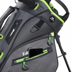 Bigmax Big Max Dri-Lite Hybrid Summit Golf Stand Bag -Putter Sales Big Max Dri Lite Hybrid Summit Golf Stand Bag Charcoal Lime 3