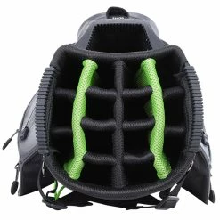 Bigmax Big Max Dri-Lite Sport Golf Cart Bag -Putter Sales Big Max Dri Lite Sport Golf Cart Bag Charcoal Lime 4