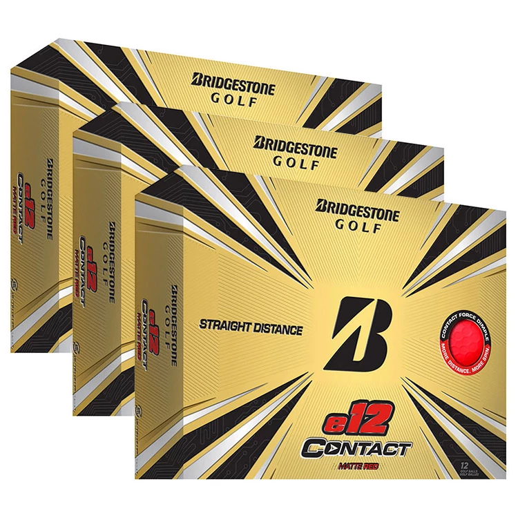 Bridgestone E12 Contact Matte 3 For 2 Golf Balls 1 Bridgestone E12 Contact Matte 3 For 2 Golf Balls