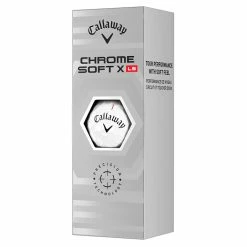 Callaway Chrome Soft X LS Golf Balls -Putter Sales Callaway 2022 Chrome Soft X LS Golf Balls White 4