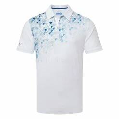 Callaway X-Series Asymmetric Street Mural Print Golf Polo Shirt