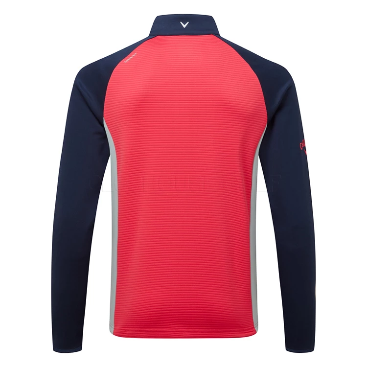 Callaway Blocked Ottoman Fleece 1/4 Zip Golf Sweater 3 Callaway Blocked Ottoman Fleece 1/4 Zip Golf Sweater - Image 3