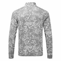 Callaway Camo 1/4 Zip Golf Sweater -Putter Sales Callaway SS22 Camo 1 4 Zip Sweater Flinstone CGKSC0K5 075 SWCAL075 back