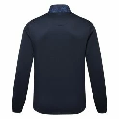 Callaway Abstract Camo Print Mixed Media Golf Wind Jacket -Putter Sales Callaway SS22 Abstract Camo Full Zip Jacket CGJSC031 972 Code WTCAL052 M Navy Blazer back