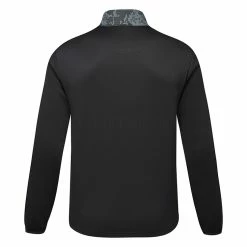 Callaway Abstract Camo Print Mixed Media Golf Wind Jacket -Putter Sales Callaway SS22 Abstract Camo Mixed Media Full Zip Jacket CGJSC031 002 Code WTCAL054 M Caviar back