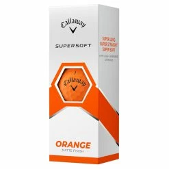 Callaway Supersoft Matte Golf Balls -Putter Sales Callaway Supersoft Golf Balls Orange 4