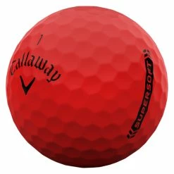 Callaway Supersoft Matte Golf Balls -Putter Sales Callaway Supersoft Golf Balls Red 3