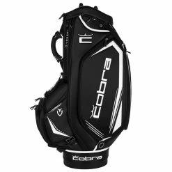 Cobra Golf Tour Staff Bag -Putter Sales Cobra 2023 Tour Staff Bag Black White 3
