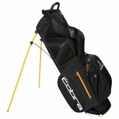 Cobra 2022 Ultradry Pro Waterproof Golf Stand Bag 7 Cobra 2022 Ultradry Pro Waterproof Golf Stand Bag -Putter Sales Cobra Ultradry Pro Golf Stand Bag Black Gold Fusion 3
