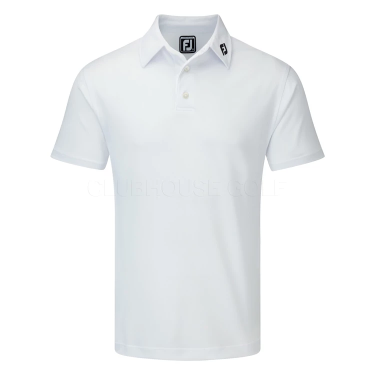 FootJoy Stretch Pique Solid Golf Polo Shirt 1 FootJoy Stretch Pique Solid Golf Polo Shirt