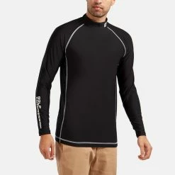 FootJoy ProDry Performance Golf Base Layer 9 FootJoy ProDry Performance Golf Base Layer -Putter Sales FOOTJOY THERMAL BASE LAYER BLACK FRONT model 1