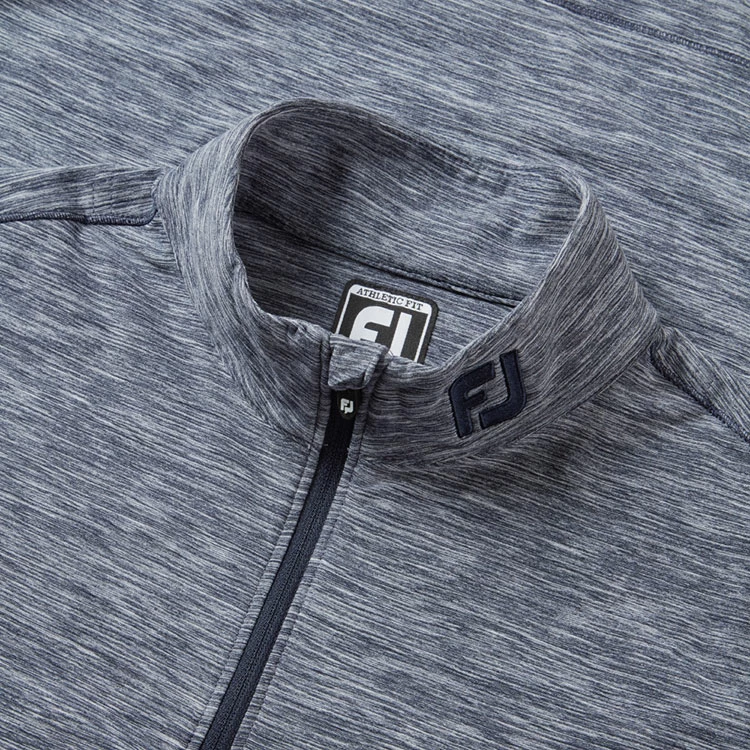 FootJoy Space Dye Chill-Out 1/4 Zip Golf Pullover 2 FootJoy Space Dye Chill-Out 1/4 Zip Golf Pullover - Image 2