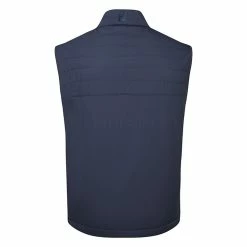 FootJoy FJ Hybrid Golf Wind Vest -Putter Sales FootJoy FootJoy AW22 FJ Hybrid Vest 88824 WTFOO074 Navy Back