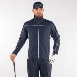 Galvingreen Galvin Green Ace Waterproof Golf Jacket -Putter Sales Galvin Green AW21 Ace Waterproof Jacket G110431 Code WJGAL427 M Navy White Model 1