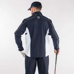 Galvingreen Galvin Green Ace Waterproof Golf Jacket -Putter Sales Galvin Green AW21 Ace Waterproof Jacket G110431 Code WJGAL427 M Navy White Model 3