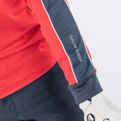 Galvingreen Galvin Green Daxton Insula Golf Pullover -Putter Sales Galvin Green AW22 DAXTON G124202 RED NAVY WHITE Model 5