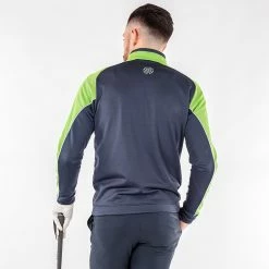 Galvingreen Galvin Green Daxton Insula Golf Pullover -Putter Sales Galvin Green AW22 DAXTON G124238 NAVY LIME WHITE Model 3