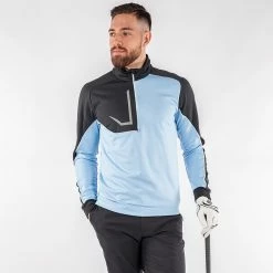 Galvingreen Galvin Green Daxton Insula Golf Pullover -Putter Sales Galvin Green AW22 DAXTON G124267 BLUE BELL BLACK WHITE Model 1