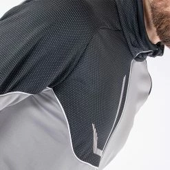 Galvingreen Galvin Green Daxton Insula Golf Pullover 13 Galvingreen Galvin Green Daxton Insula Golf Pullover -Putter Sales Galvin Green AW22 DAXTON G124270 SHARKSKIN BLACK WHITE model 2