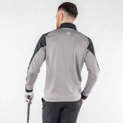 Galvingreen Galvin Green Daxton Insula Golf Pullover 14 Galvingreen Galvin Green Daxton Insula Golf Pullover -Putter Sales Galvin Green AW22 DAXTON G124270 SHARKSKIN BLACK WHITE model 3