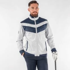 Galvingreen Galvin Green Liam Interface-1 Golf Wind Jacket -Putter Sales Galvin Green AW22 LIAM G122273 COOL GREY NAVY Model 1