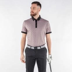 Galvingreen Galvin Green Marlow Golf Polo Shirt -Putter Sales Galvin Green AW22 Marlow Polo Shirt G136177 SHGAL569 L Sharkskin Black Model 1