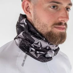 Galvingreen Galvin Green Dragan Insula Golf Snood -Putter Sales Galvin Green Dragan Snood Black Sharkskin White 3