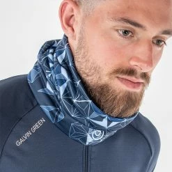 Galvingreen Galvin Green Dragan Insula Golf Snood -Putter Sales Galvin Green Dragan Snood Navy Blue Bell White 3