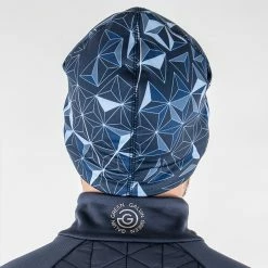 Galvingreen Galvin Green Dikran Insula Golf Beanie -Putter Sales Galvin Green Galvin Green Dikran Hat Navy Blue Bell White 3