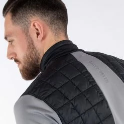 Galvingreen Galvin Green Damian Insula Golf Jacket 10 Galvingreen Galvin Green Damian Insula Golf Jacket -Putter Sales Galvin Green SS22 Damian Full Zip Insula Sweater G124107 Code SWGAL348 M Sharkskin Black Model 2