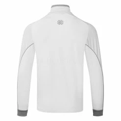 Galvingreen Galvin Green Daxton Insula Golf Pullover -Putter Sales Galvin Green SS22 Daxton Insula Half Zip Pullover G124201 Code SWGAL350 M White Cool Grey Sharkskin Back