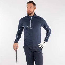 Galvingreen Galvin Green Daxton Insula Golf Pullover -Putter Sales Galvin Green SS22 Daxton Insula Half Zip Pullover G124231 Code SWGAL353 M Navy Ensign Blue White Model 1