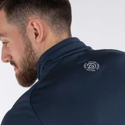 Galvingreen Galvin Green Daxton Insula Golf Pullover -Putter Sales Galvin Green SS22 Daxton Insula Half Zip Pullover G124231 Code SWGAL353 M Navy Ensign Blue White Model 2