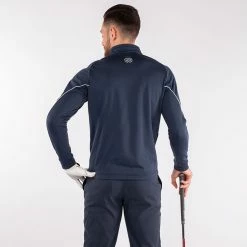 Galvingreen Galvin Green Daxton Insula Golf Pullover -Putter Sales Galvin Green SS22 Daxton Insula Half Zip Pullover G124231 Code SWGAL353 M Navy Ensign Blue White Model 3
