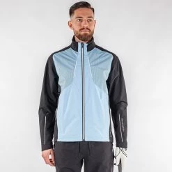 Galvingreen Galvin Green Albert Waterproof Golf Jacket -Putter Sales Galvin Green SS22 Albert Waterproof Jacket G130067 WJGAL430 Blue bell Black White Model 1