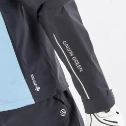 Galvingreen Galvin Green Albert Waterproof Golf Jacket -Putter Sales Galvin Green SS22 Albert Waterproof Jacket G130067 WJGAL430 Blue bell Black White Model 5