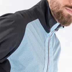 Galvingreen Galvin Green Albert Waterproof Golf Jacket -Putter Sales Galvin Green SS22 Albert Waterproof Jacket G130067 WJGAL430 Blue bell Black White Model 6