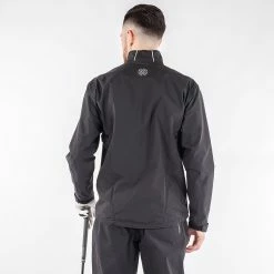 Galvingreen Galvin Green Albert Waterproof Golf Jacket -Putter Sales Galvin Green SS22 Albert Waterproof Jacket G130077 WJGAL431 Sharkskin Black White model 3