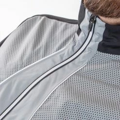 Galvingreen Galvin Green Albert Waterproof Golf Jacket -Putter Sales Galvin Green SS22 Albert Waterproof Jacket G130077 WJGAL431 Sharkskin Black White model 5